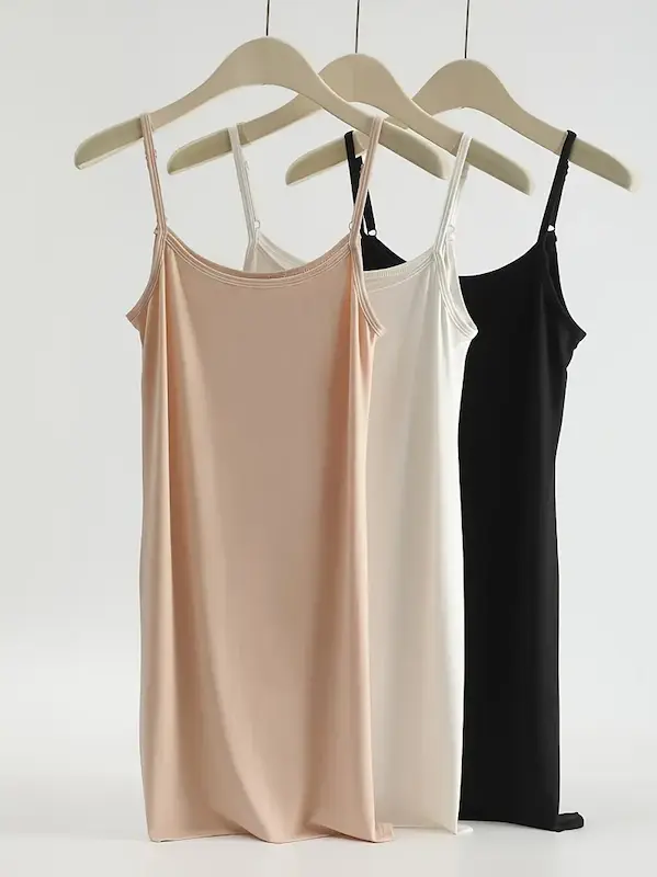 ست ۳ عددی لباس خواب زنانه بدون آستین(سایز S تا XXL) (Peg-49-TM)