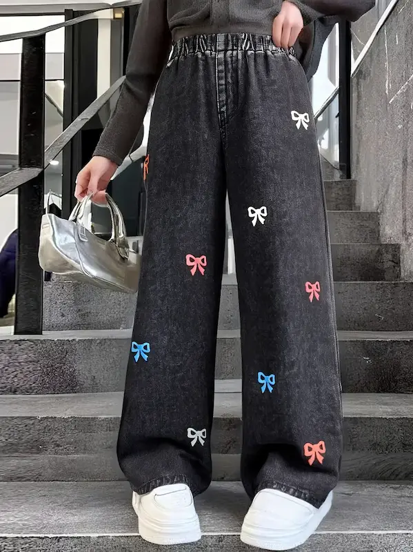 شلوار دخترانه (سایز 7 تا 16سال) (Peg-46.50-TM)