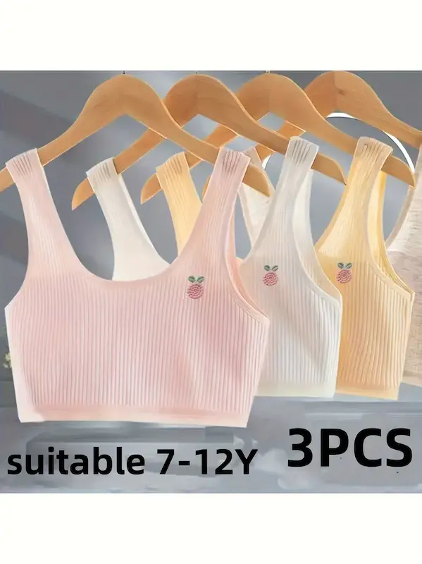 ست ۳ عددی سوتین دخترانه( 7 تا 12 سال) (Peg-17.24-TM)