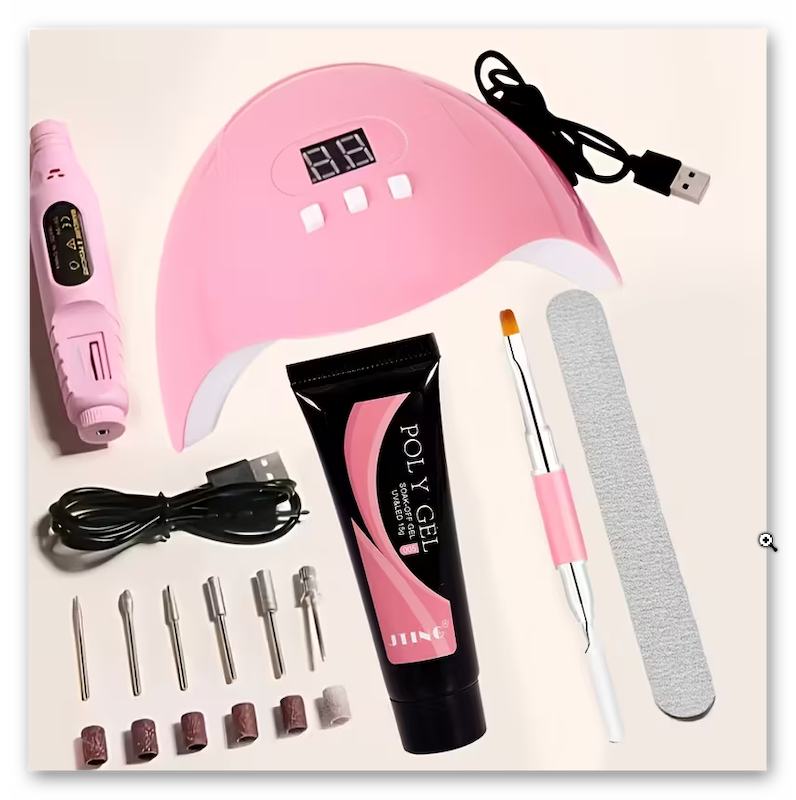 مجموعه ابزار ناخن حرفه‌ای (Min-34.00-TM)