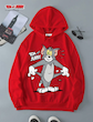 هودی کلاه دار مردانه TOM & JERRY  (سایز 46 تا 54 ) (naf.Shein.101.91)