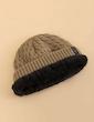 کلاه بافتنی زمستانه مردانه (تک سایز) (naf.shein.21.83)