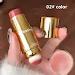رژگونه استیک دوکاره پودری و کرمی (KASH Beauty) (TAR-12-TM)