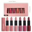 ست ۶ عددی رژ لب مات مخملی (NVXKISS) (TAR-20-TM)