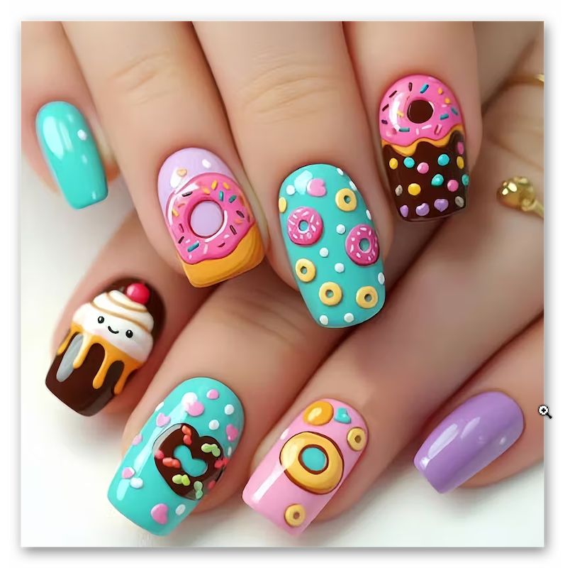 ناخن مصنوعی-24 عدد (Min-7.00-TM)