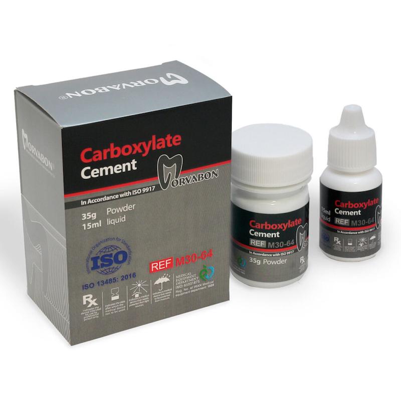سمان زینک پلی کربوکسیلات مروابن - Carboxylate Cement Morvabon