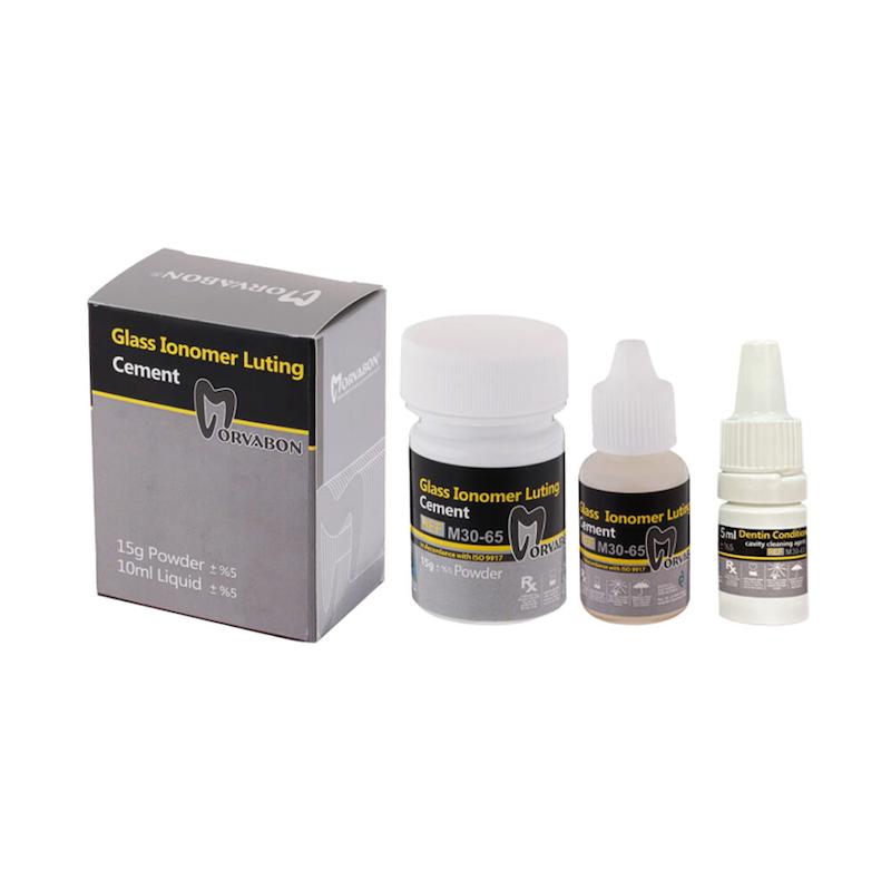 سمان لوتینگ گلاس اینومر مروابن - Glass Ionomer Luting Morvabon