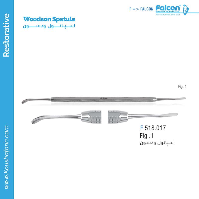 اسپاتول دهانی Falcon - Woodson S