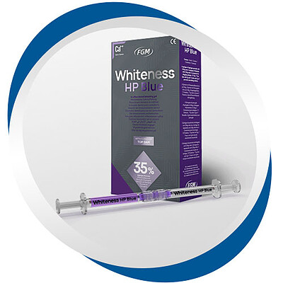 کیت بلیچینگ شیمیایی - Whiteness HP Blue FGM