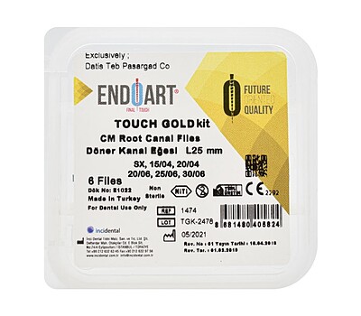 کیت فایل روتاری طلائی - Action Gold Endo Art