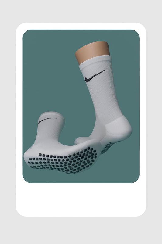 جوراب استپ دار فوتبال ساق کوتاه