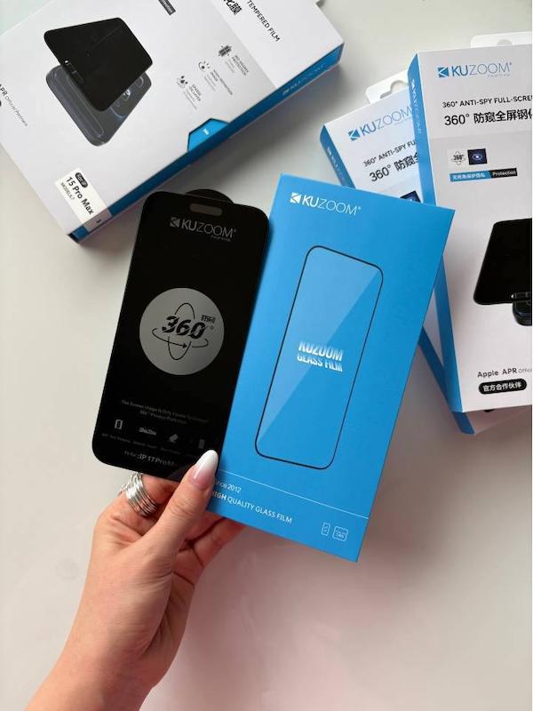گلس پرایوسی KUZOOM 360 درجه