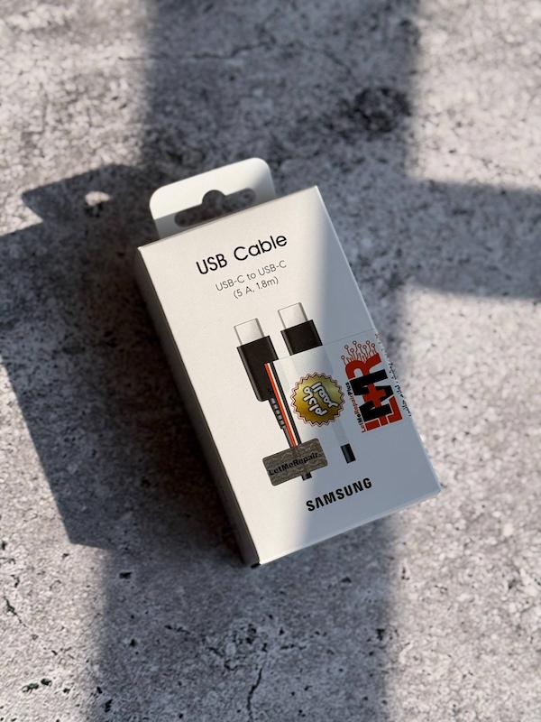 کابل USB-C به USB-C سامسونگ 1.8 متر 5 آمپر