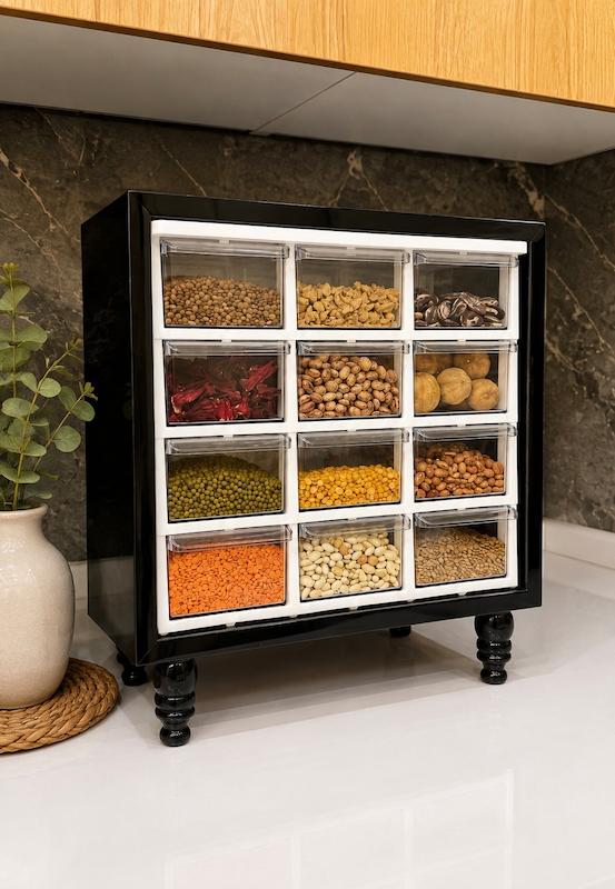 جاحبوبات ۱۲خانه۸۰۰گرمی