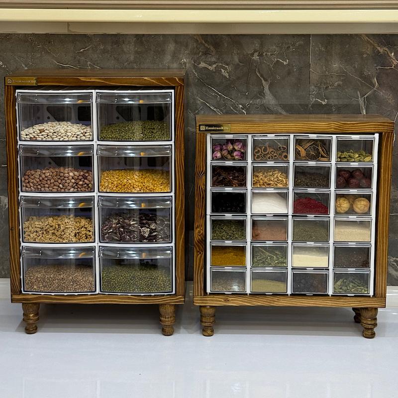 باکس حبوبات۸خونه۲کیلویی