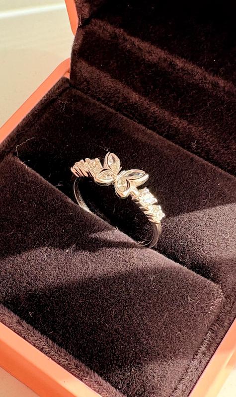 انگشتر نقره زنانه 🦋