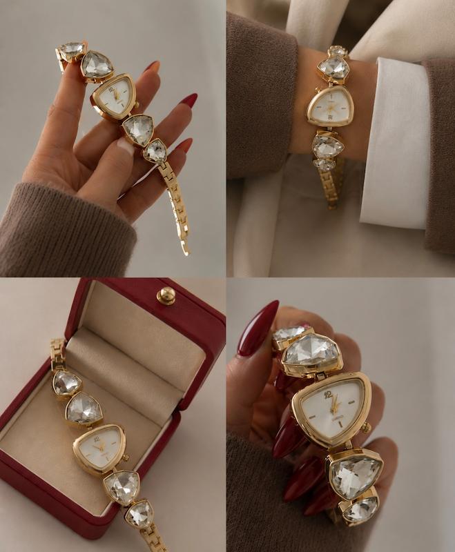 ساعت شیشه ای خفن رسید💎😍