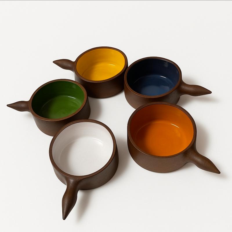 پیاله دسته دار رنگین کمان