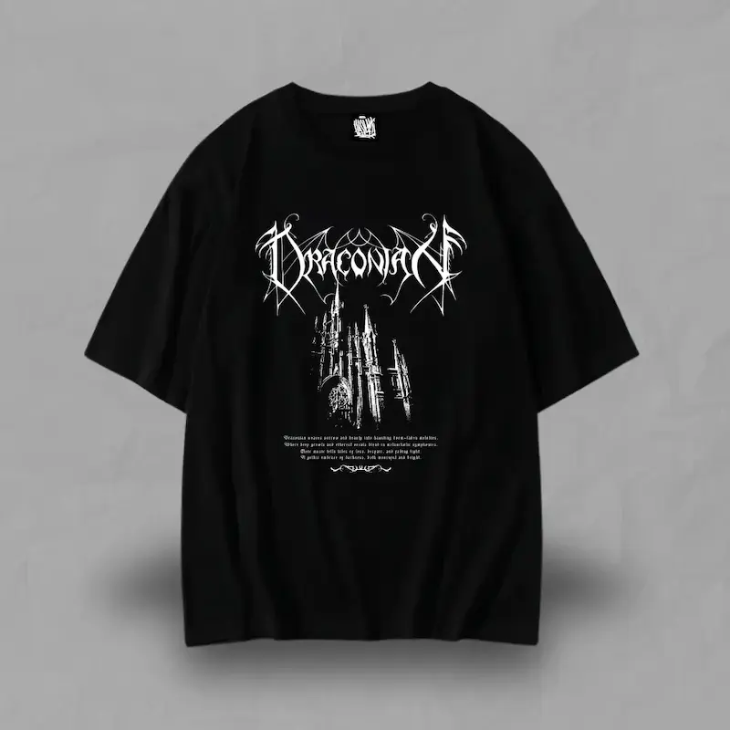 تیشرت آستین کوتاه Draconian-Castle
