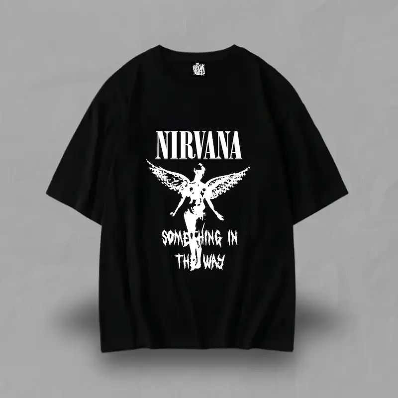 تیشرت آستین کوتاه Nirvana-some thing in the way