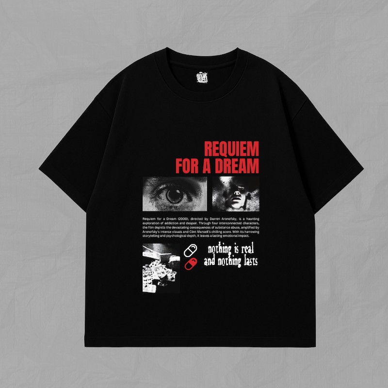 تیشرت آستین کوتاه REQUIEM FOR A DREAM