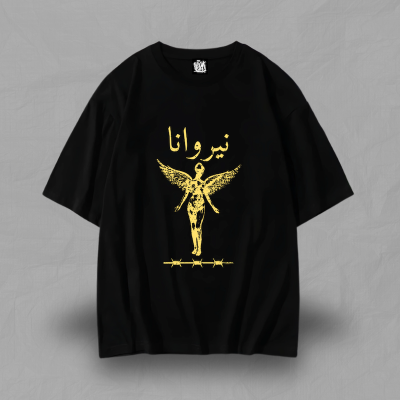 تیشرت آستین کوتاه Nirvana-Farsi