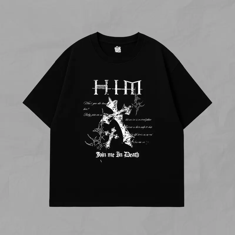 تیشرت آستین کوتاه Him-Join me in death