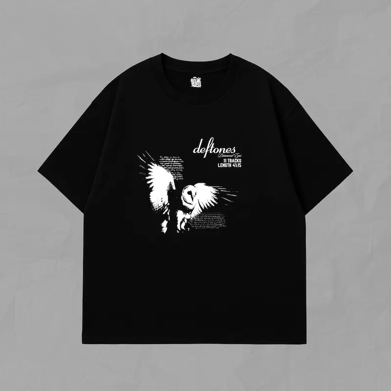 تیشرت آستین کوتاه Deftones-Diamond eyes-Owl