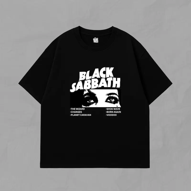 تیشرت آستین کوتاه Black Sabbath-Tracks