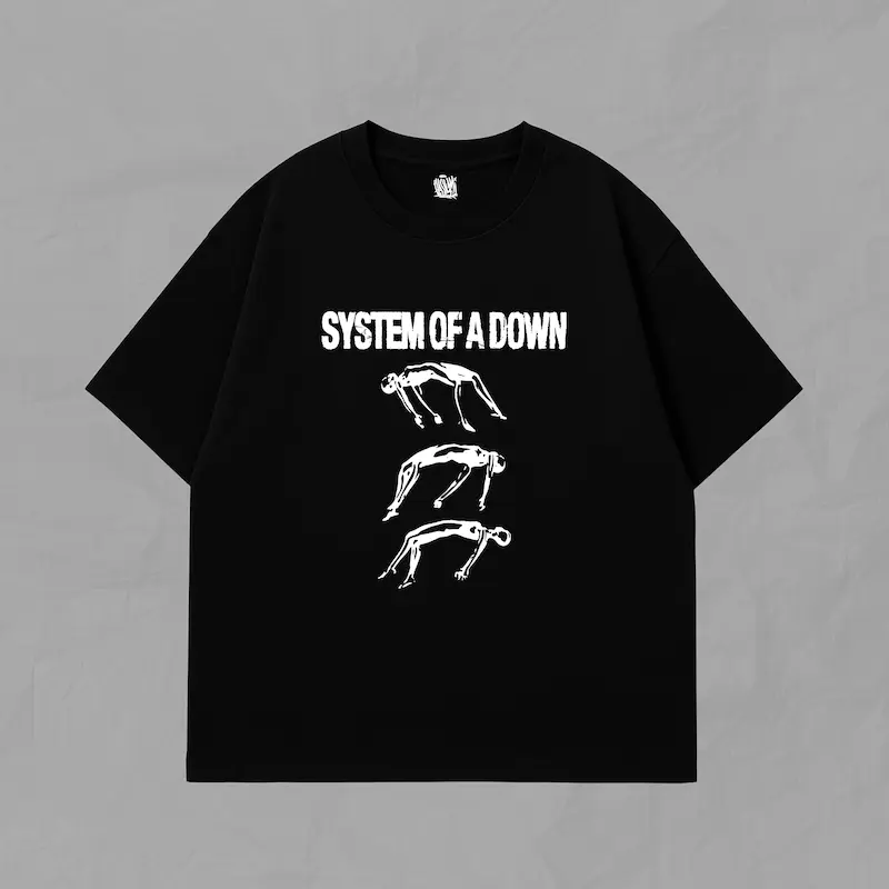 تیشرت آستین کوتاه System of a Down-Floating