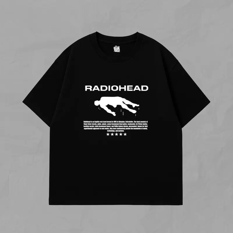تیشرت آستین کوتاه Radio Head-Floating