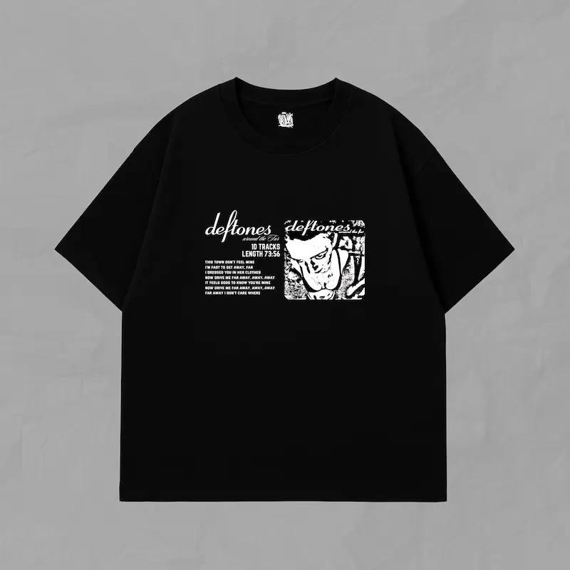 تیشرت آستین کوتاه Deftones-Around the fur