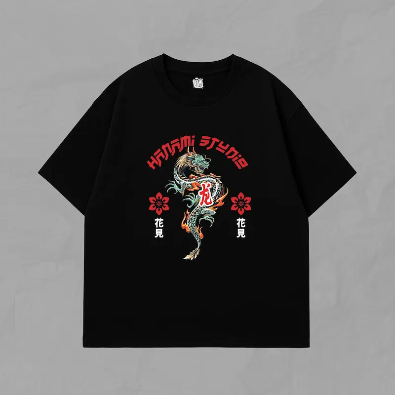 تیشرت آستین کوتاه Dragon-Colored