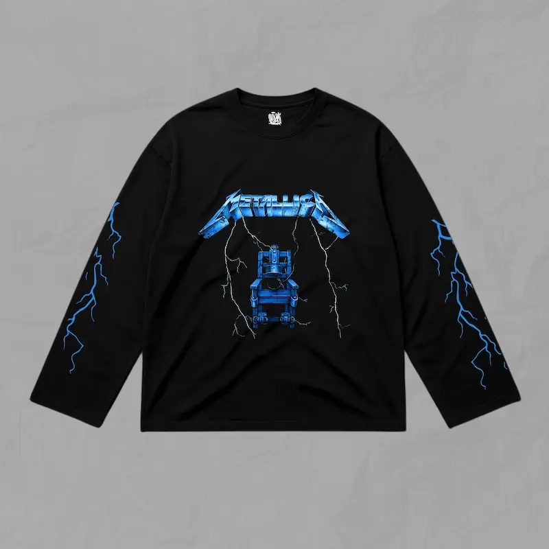 تیشرت آستین بلند Metallica-Ride the lightning