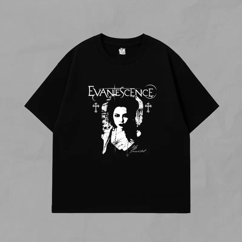 تیشرت آستین کوتاه evanescense-My immortal