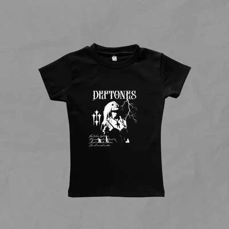 تیشرت دخترانه ی Deftones-Thunder