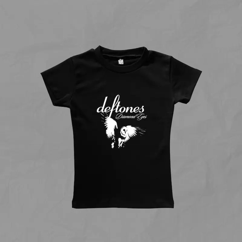 تیشرت دخترانه ی فیت Deftones-owl
