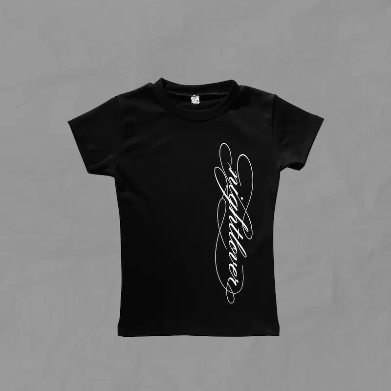 تیشرت دخترانه ی فیت NightLover