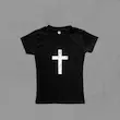 تیشرت دخترانه ی فیت Cross