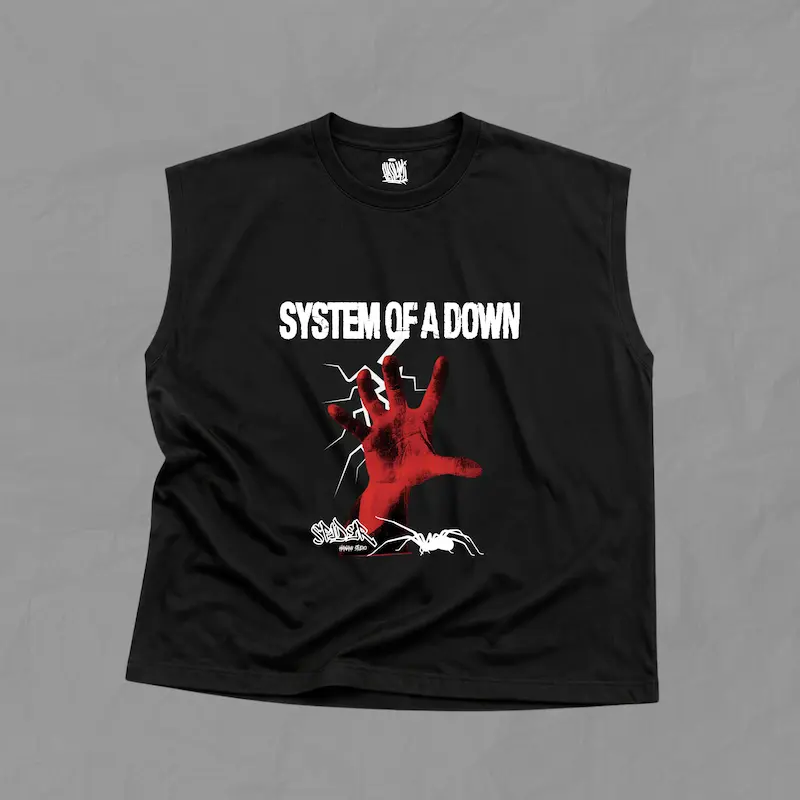 رکابی باکسی  System Of A Down-Spider