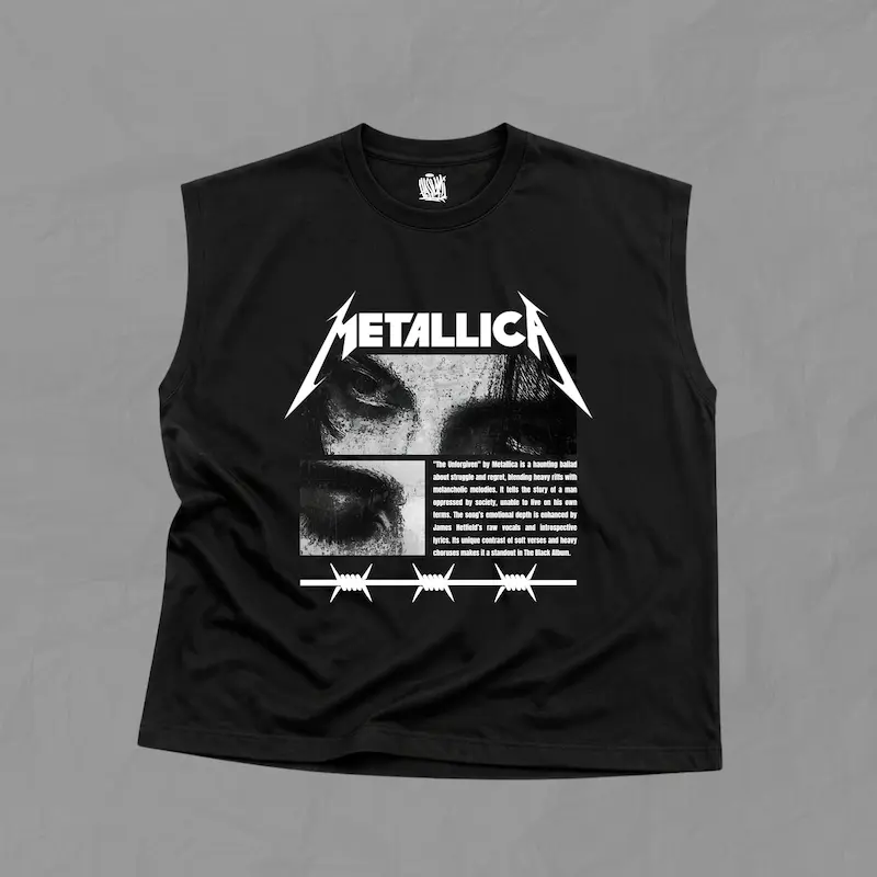 رکابی باکسی Metallica-unforgiven