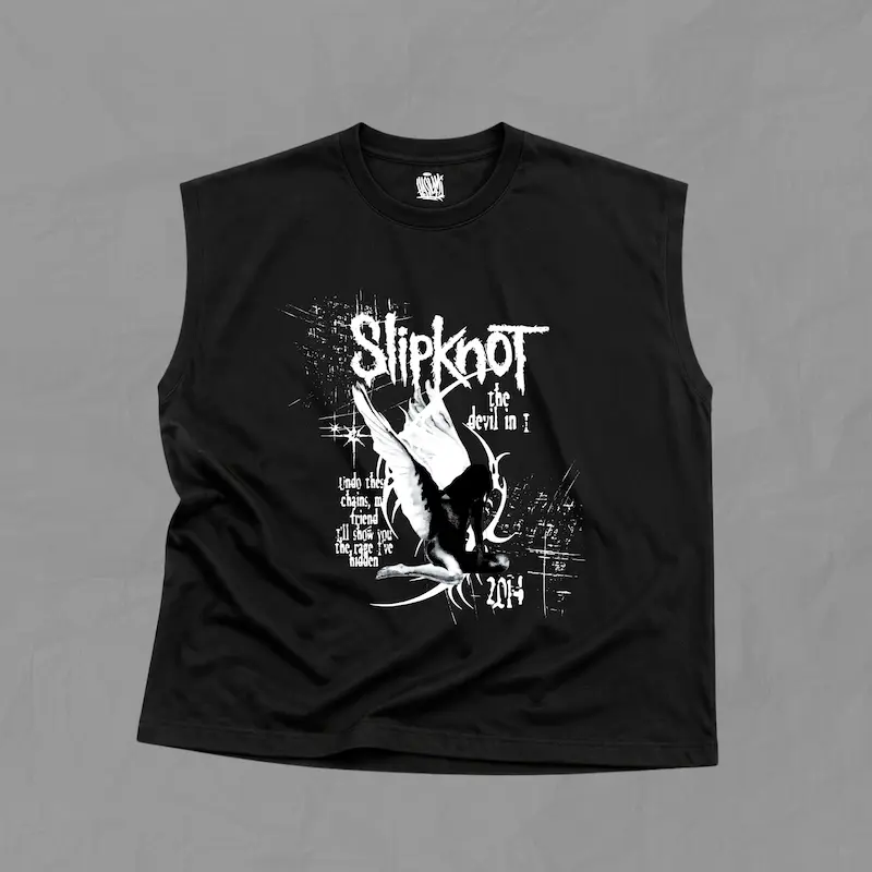 رکابی باکسی Slipknot-Devil in i