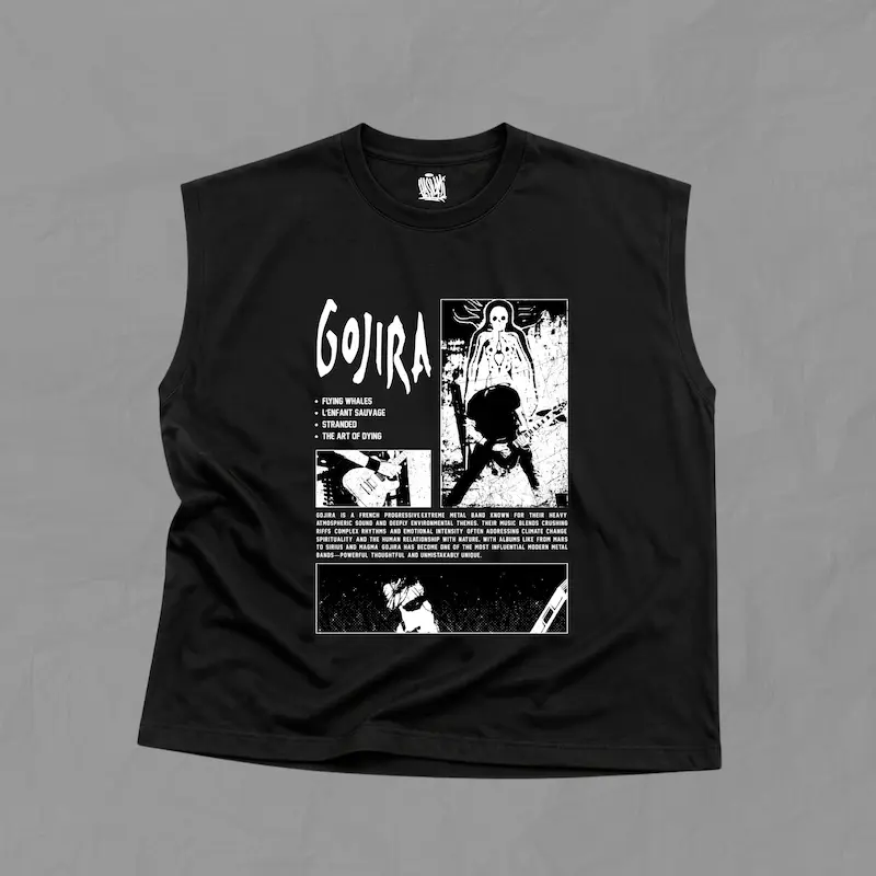 رکابی باکسی Gojira-Tracks