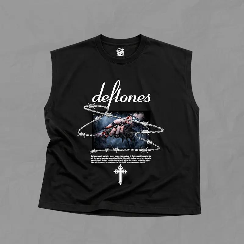 رکابی باکسی Deftones-BarbedWire