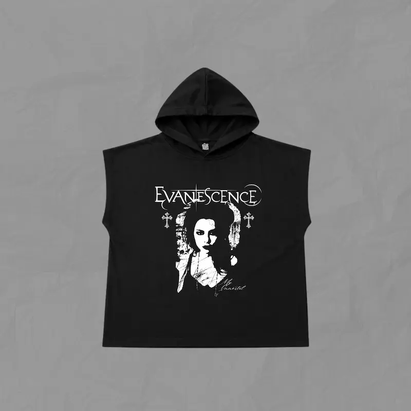 رکابی کلاهدار اور سایز طرح Evanescense - my immortal