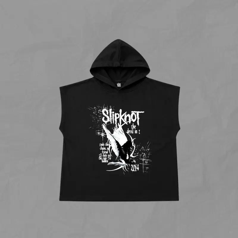 رکابی کلاهدار اور سایز طرح Slipknot-The devil in i