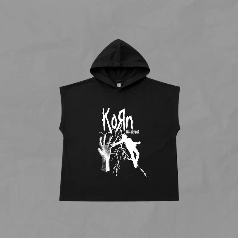 رکابی کلاهدار اور سایز طرح Korn-The nothing