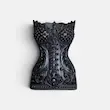 جا اکسسوری گاتیک طرح Corset 