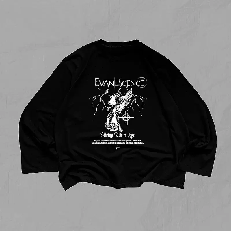 تیشرت آستین بلند evanescence
