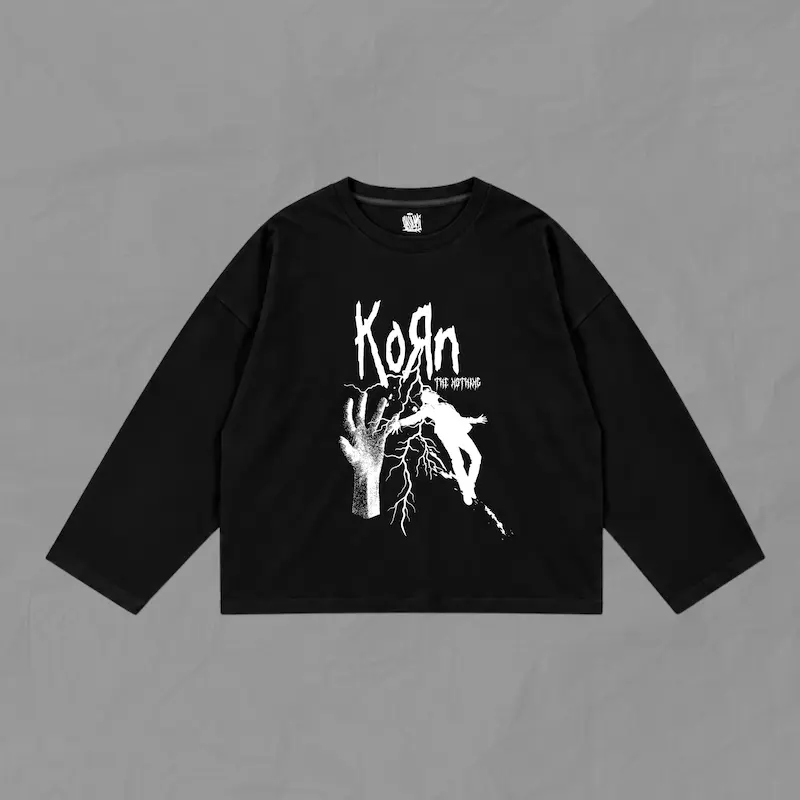 آستین بلند پاییزه  Korn - The nothing